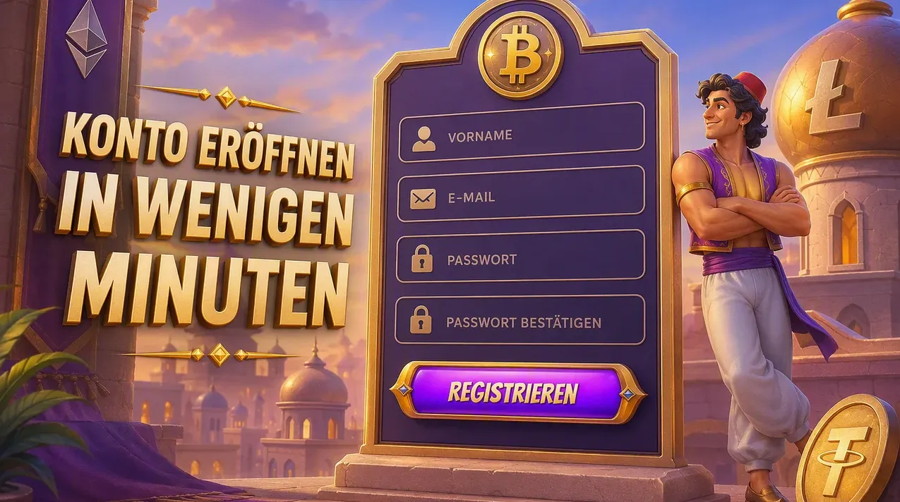 Registrierung bei Alawin Casino — Konto erstellen und loslegen